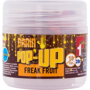Бойлы Brain Pop-Up F1 Freak Fruit 10 mm 20 gr