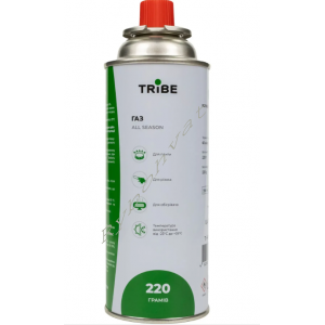 Картридж газовий Tribe цанговий 220 г T-HF-0006