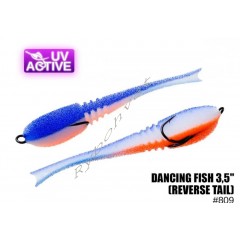 Поролонка 809 Dancing Fish 3,5", (reverse tail), Профмонтаж