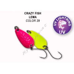 Блешня Коливаюча Crazy Fish Lema 1.6 г №29