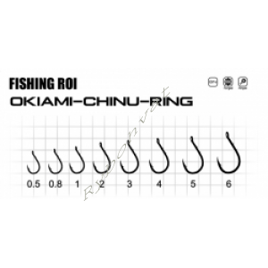 Крючки Fishing ROI okiami-chinu-ring №2 (уп10шт)