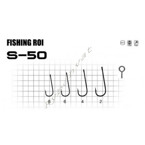 Крючки "Fishing ROI" S50 №2 (уп.10шт)