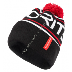 Шапка Favorite Pompon Hat 56 к:black white logo