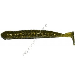 Силикон Big Bite Baits Paddle Tail Grub 2.5" Gold Avocado 10 шт.