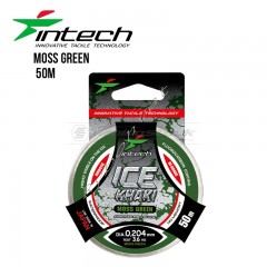 Леска Intech Khaki Ice Line moss green 50m (0.148mm, 1.9kg)