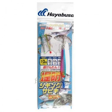 Оснастка Hayabusa с мушками и пилькером HA280 10гр(1шт)