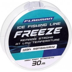 Леска FLAGMAN Freeze ice 30m. 0,091mm. 0,71kg.