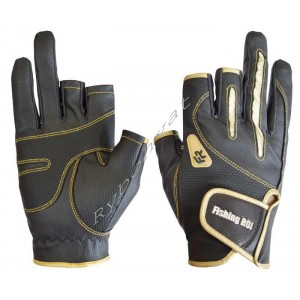 Перчатка спиннингиста Fishing ROI WK-04 black-gold L (c 2 пальц.) Перчатка спиннингиста Fishing ROI WK-04 black-gold L (c 2 пальц.)