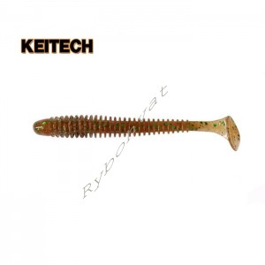 Силикон Keitech Swing Impact 4.5" EA#02 Peach Green (6шт)