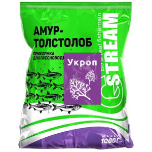 Прикормка G.STREAM TOP Series АМУР-ТОЛСТОЛОБ (укроп)