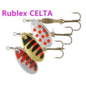 Блесна Rublex CELTA-LONG2 8g PLATA (инд. уп.)