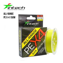 Шнур плетеный Intech All-Range PE X-4 150m (1.5 (18lb / 8.17kg))