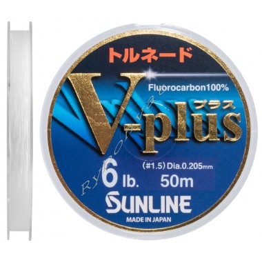 Флюорокарбон Sunline V-Plus 50м #1,5 0.205мм 3кг