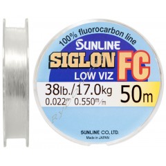 Флюорокарбон Sunline SIG-FC 50м 0.550мм 17кг, повідковий