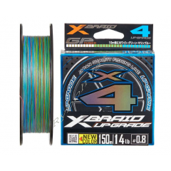 Шнур YGK X-Braid Upgrade X4 150m  (3 colored)  #1.0