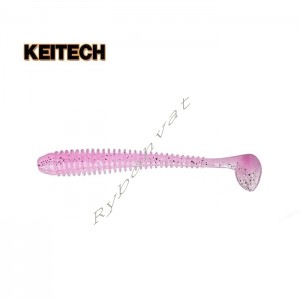 Силикон Keitech Swing Impact 4.5" EA#10 Pink Silver Glow (6шт)