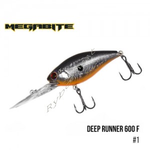 Воблер Megabite  Deep Runner 600 F (80 мм,  26.7 гр,  6 m) (1)