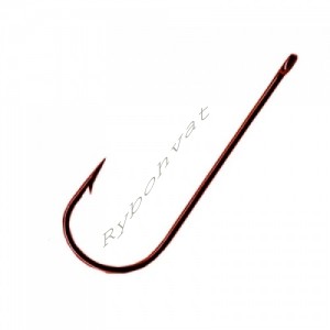 Крючки metsui ROUND цвет red, размер № 18, в уп. 12 шт.