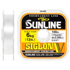 Леска Sunline Siglon V 100м #2.5/0.26мм