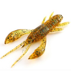 Силикон FishUp Real Craw 2" (7шт), #036 - Caramel/Green & Black (уп)