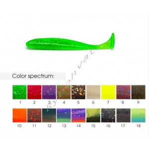 Силікон Шед плаваючий Ripper Floating 4 inch #3 (4 шт.)