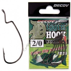 Крючок Decoy Worm 21 Digging Hook 4/0, 5шт