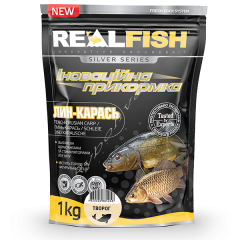 Прикормка Real Fish Линь-карась Сир 1000 гр