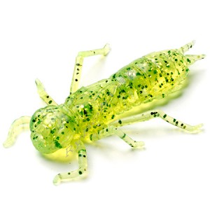 Силикон FishUp Dragonfly 1.5" (8шт), #026 - Flo Chartreuse/Green