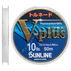 Флюорокарбон Sunline V-Plus 50м #2,5 0.26мм 5кг