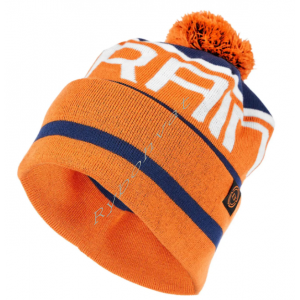 Шапка Brain з помпоном 56 к:blue/orange