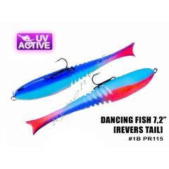 Поролонка 115 Dancing Fish 7,2", (reverse tail), Профмонтаж