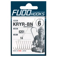 Крючки FUDO KEIRYU W/RING FH BN 6201 6 (14шт)