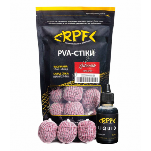 ПВА - стіки "SPORT" Кальмар + 50мл Ліквіду, RPF-UA