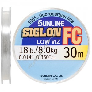 Флюорокарбон Sunline SIG-FC 30м 0.330мм 7,1кг поводковый