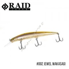 Воблер Raid Level Minnow Plus (125mm, 14g) (002 Jewel Wakasagi)