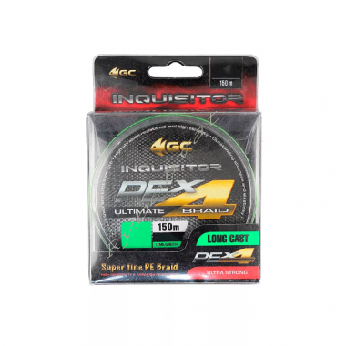 Шнур GC Inquisitor PE X4 150м Lime Green #0.6