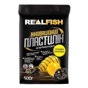Пластилін Real Fish Солодка кукурудза (0,5 кг)
