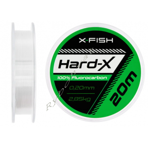 Флюорокарбон X-Fish Hard-X 10m (clear) 0.20mm 2.85kg