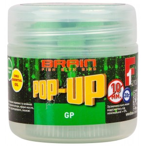 Бойлы Brain Pop-Up F1 Green Peas (зелений горошек) 10 mm 20 g