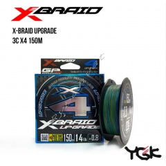 Шнур плетений YGK X-Braid Upgrade 3C X4 150m (0.6 (12lb / 5.45kg))