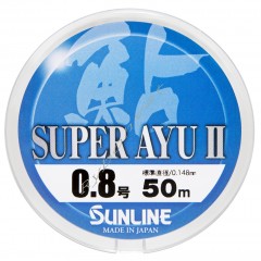 Леска Sunline Super Ayu II 50м HG #0,8 0.148мм