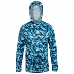 Реглан Fahrenheit SG Hoody navy camo (S/R, navy camo)