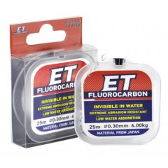 Флюорокарбон поводковый ET d=0,14 1,5kg 25m