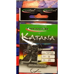 Крючки "Katana" Япония(20 шт/уп) - 1215А №9 MAVER
