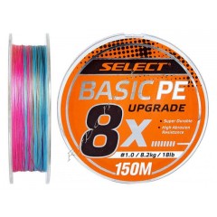 Шнур Select Basic PE 8x 150m (мульти.) #1.5/0.18mm 22lb/10kg