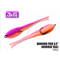 Поролонка 812 Dancing Fish 3,5", (reverse tail), Профмонтаж