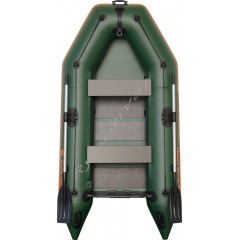 Човен надувний  Колібрі КМ-280, зелений (у комплекті)