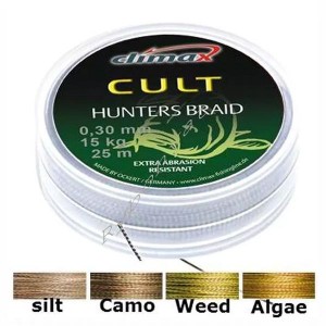 Поводковый материал Climax CULT Hunter's Braid camou 0.45 mm 45 lbs, 20 kg 20 m.