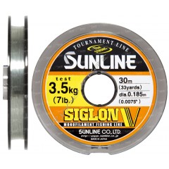 Леска Sunline Siglon V 30м #1.2/0,185мм 3.5kg