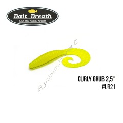 Силикон Bait Breath CurlyGrub 2,5" (1шт) (Ur21)